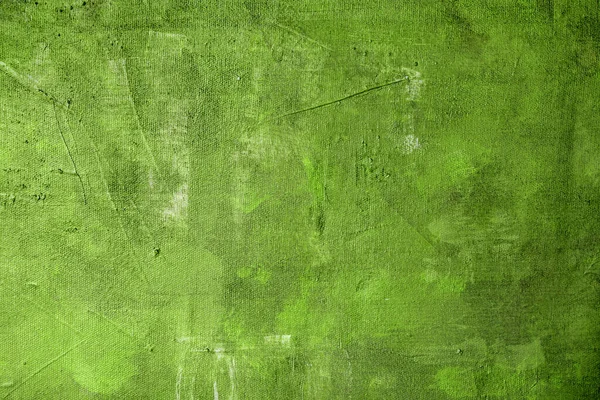 Groen Abstract Messenpalet Schilderen Doek Grunge Achtergrond Textuur — Stockfoto