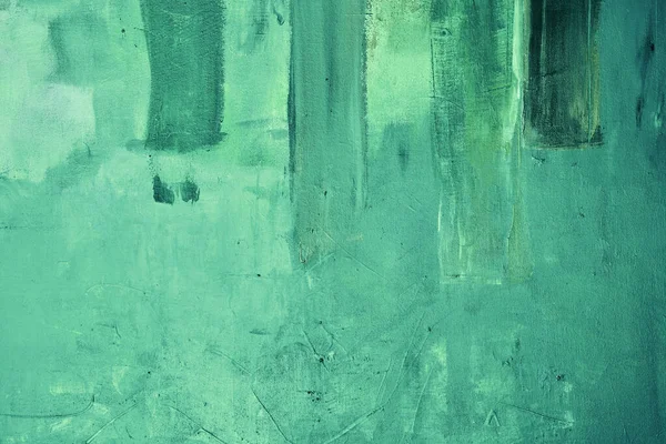 Tablo Grunge Arkaplan Veya Doku Üzerindeki Yeşil Soyut Bıçak Paleti — Stok fotoğraf