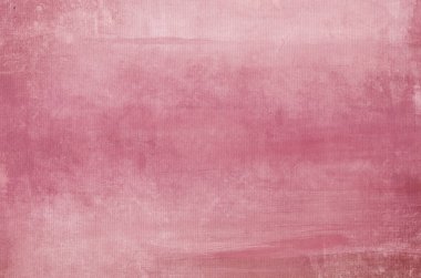 Pink abstract canvas painting background or texture 