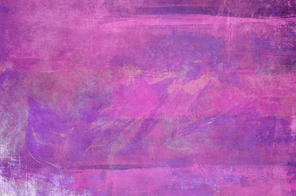 Magenta Abstracta Pintura Fondo Lienzo Textura — Foto de Stock