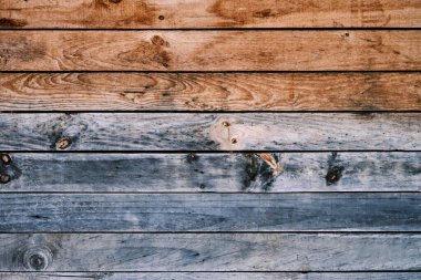 Gri ve ham renkte ahşap ahşap duvarlar arka plan veya doku 