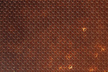 Eski paslı metal levha grunge dokusu