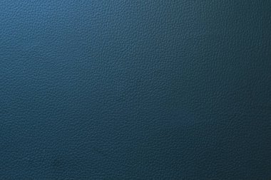 Koyu mavi deri kumaş dokusu veya arka plan