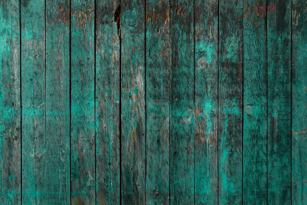Worn Out Green Painted Wooden Planks Wall Rustic Backdrop Wood — Stock Photo, Image