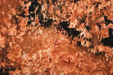 Eski harabe duvarlar, soyulmuş boya, grunge arkaplan ya da doku