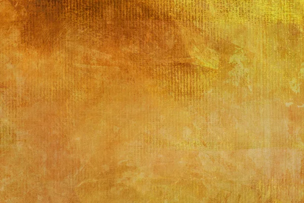 Detalj Abstrakt Duk Målning Gyllene Bakgrund Grunge Bakgrund Med Konsistens — Stockfoto