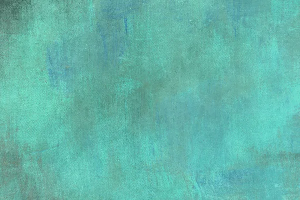 Arrière Plan Grunge Couleur Turquoise Usé Avec Texture — Photo