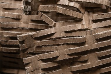 Boşluk doldurma geri dönüşümlü karton ağ paspasının ayrıntıları