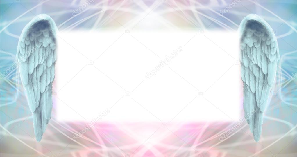 Angel Wings Message Board Stock Photo by ©Healing63 101046786