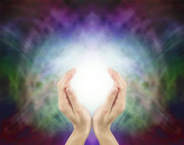 Pranic Healing energie — Stockfoto