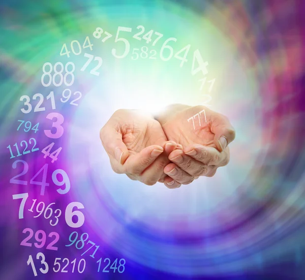 Een Numerologist vraag om advies — Stockfoto