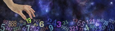 Numeroloji alanı web sitesi Banner