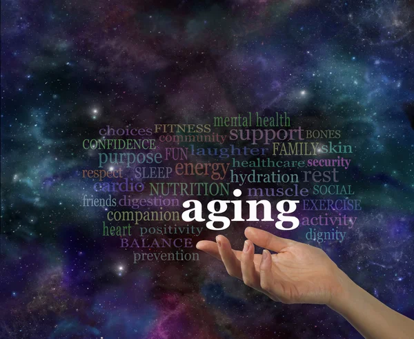 The Specifics of Aging in Your Twilight Year — Stock Photo, Image