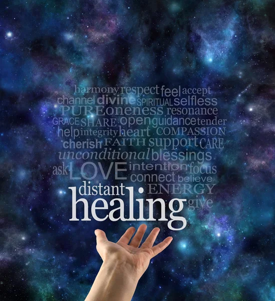 Sending Healing Across Time and Space — Stock Photo, Image