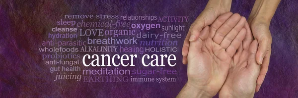 Caring részére-a rák alternatív módszerei — Stock Fotó