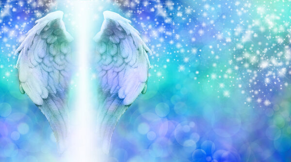 Heilendes Licht der Engel — Stockfoto