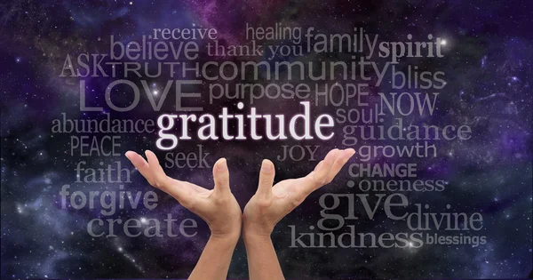 Infinite Gratitude — Stock Photo, Image