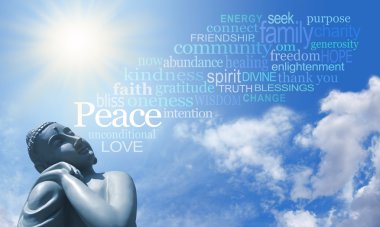 Bilgeliğin sözleri ile meditasyon Buda