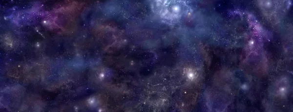 Deep Space website banner background — Stock Photo, Image