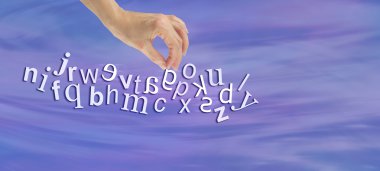 Disleksi Web sitesi Banner saptayarak
