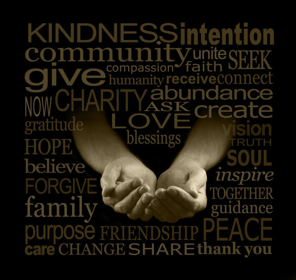 Raising Funds for Charity Word Cloud