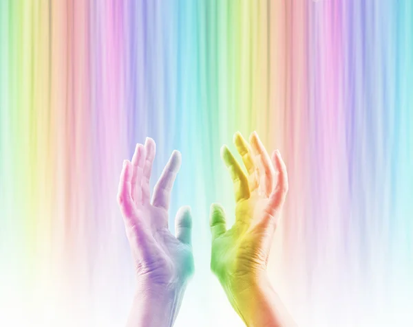 Absorbing Color Light Therapy — Stock Photo, Image