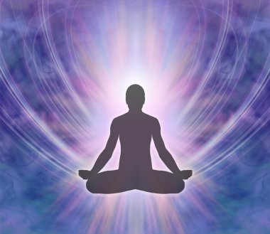 Nilüfer pozisyonunda meditasyon