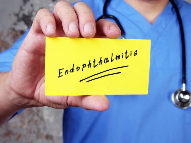 Sağlık sigortası kavramı, endoftalit anlamına geliyor.