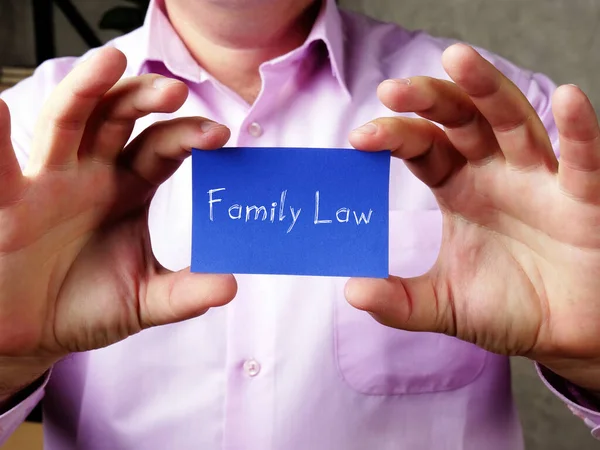 Çarşafta Aile Hukuku Yazısı Var — Stok fotoğraf