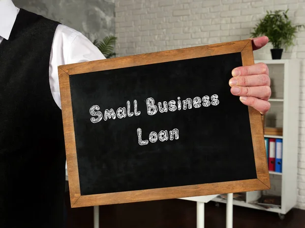 小規模事業資金貸付に関する業務の概念 — ストック写真