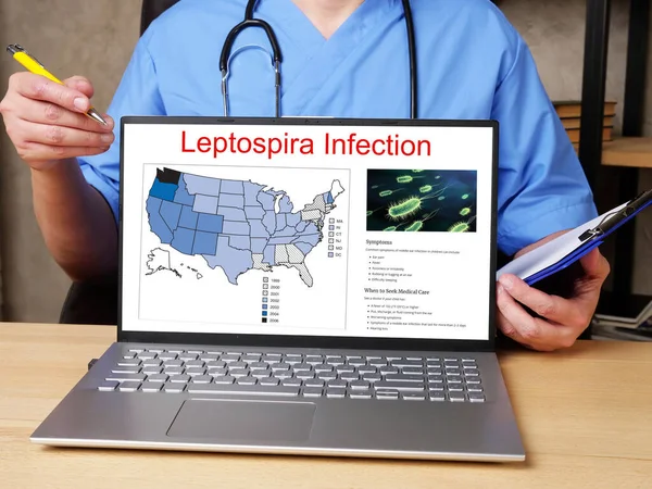 stock image Medical concept about Leptospira Infection  with sign on the piece of paper