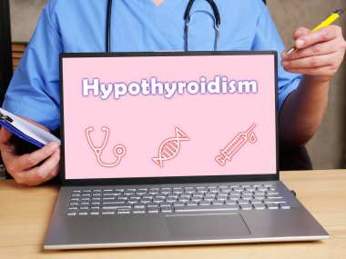Tıbbi kavram, sayfadaki ifadeyle hipotiroidizm demek.