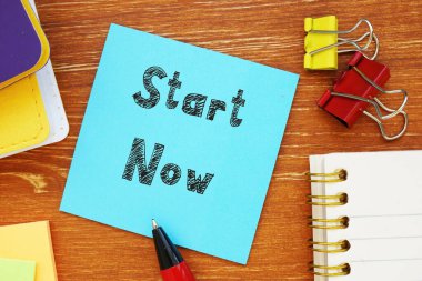 Başla Şimdi kağıdı imzala