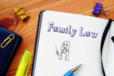 Aile Hukuku ile ilgili maddi konsept.