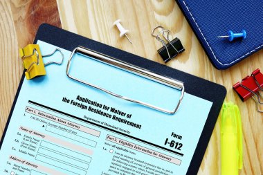 Yabancı İkâmetinden Feragat Başvurusu Formu I-612