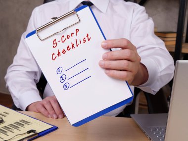  Sayfadaki S-Corp Denetim Listesi ifadesi