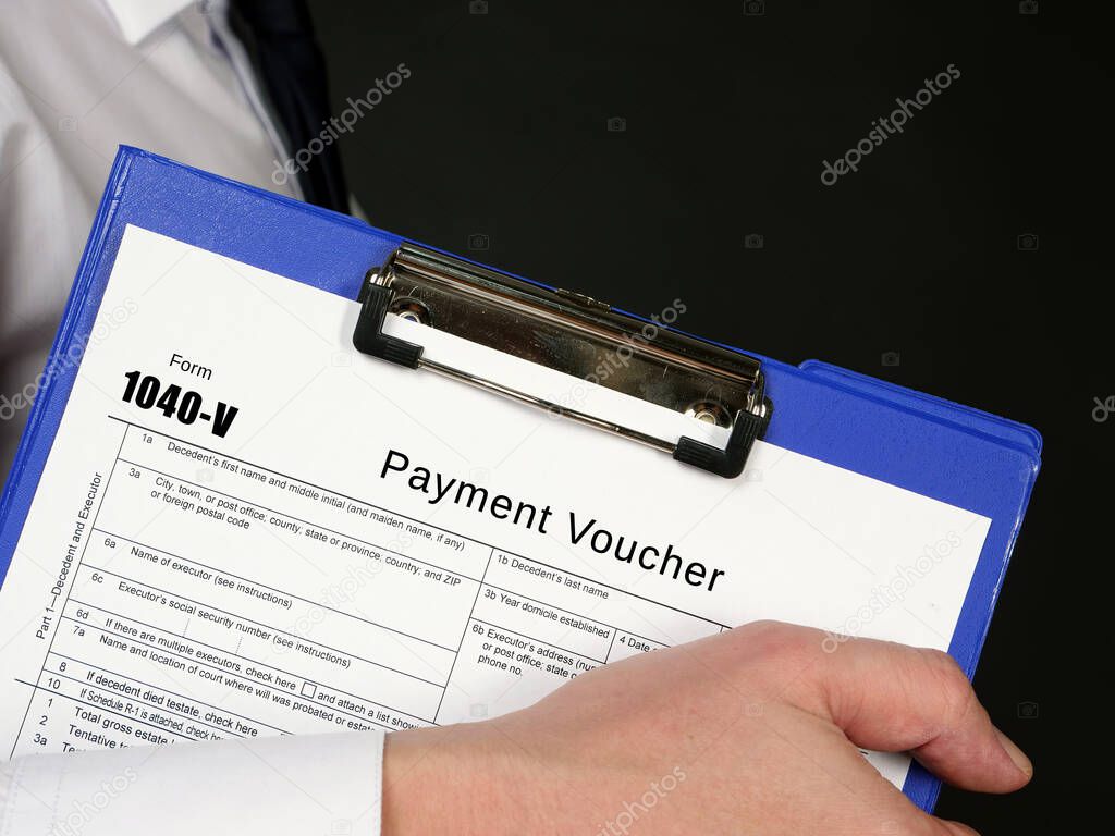 Form 1040-V Payment Voucher