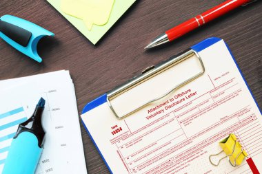 Form 14454 Offshore Gönüllü Açıklama Mektubuna İlişkin İş Konsepti