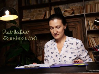 Adil Çalışma Standartları Kanunu İş Kadını, İcra Müdürü, kağıt işleri belgeleri