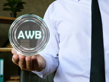  Finansal konsept: Hava Yolları Tasarısı AWB