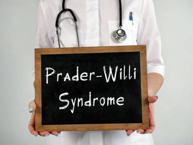 Prader-Willi Sendromu anlamına gelen tıbbi konsept.