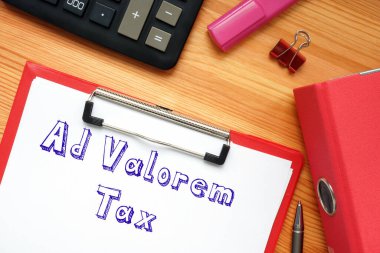  Sayfadaki ad Valorem Vergisi ifadesi.