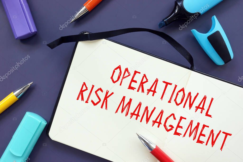  Operational Risk Management phrase on the sheet.
