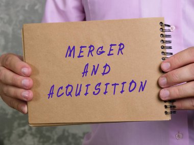 MERGER VE AİHLİTESİ Finansal konsept.