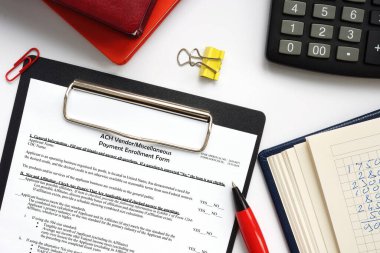 SBA formu 3881 ACH Sağlayıcı / Çeşitli Ödeme Kayıt Formu