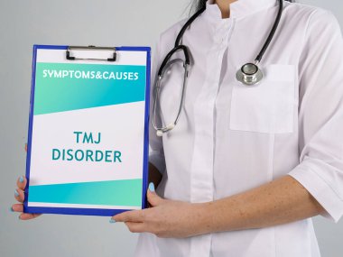 TMJ DISORDER ile ilgili sağlık konsepti
