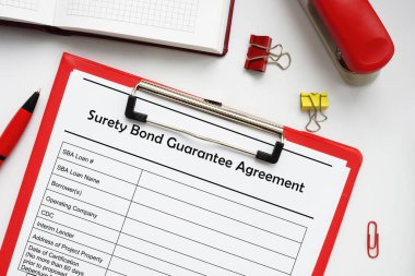 SBA formu 990 Teminat Sözleşmesi