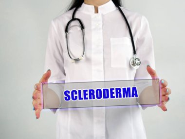 Sağlık sigortası kavramı, sayfasında işaret olan SCLERODERMA anlamına gelir