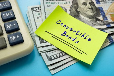 Üstü açılabilir tahvillerle ilgili finansal konsept..