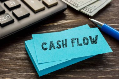  Sayfadaki CASH FLOW yazıtları.